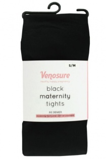 Venosure Black 80 Denier Maternity Tights